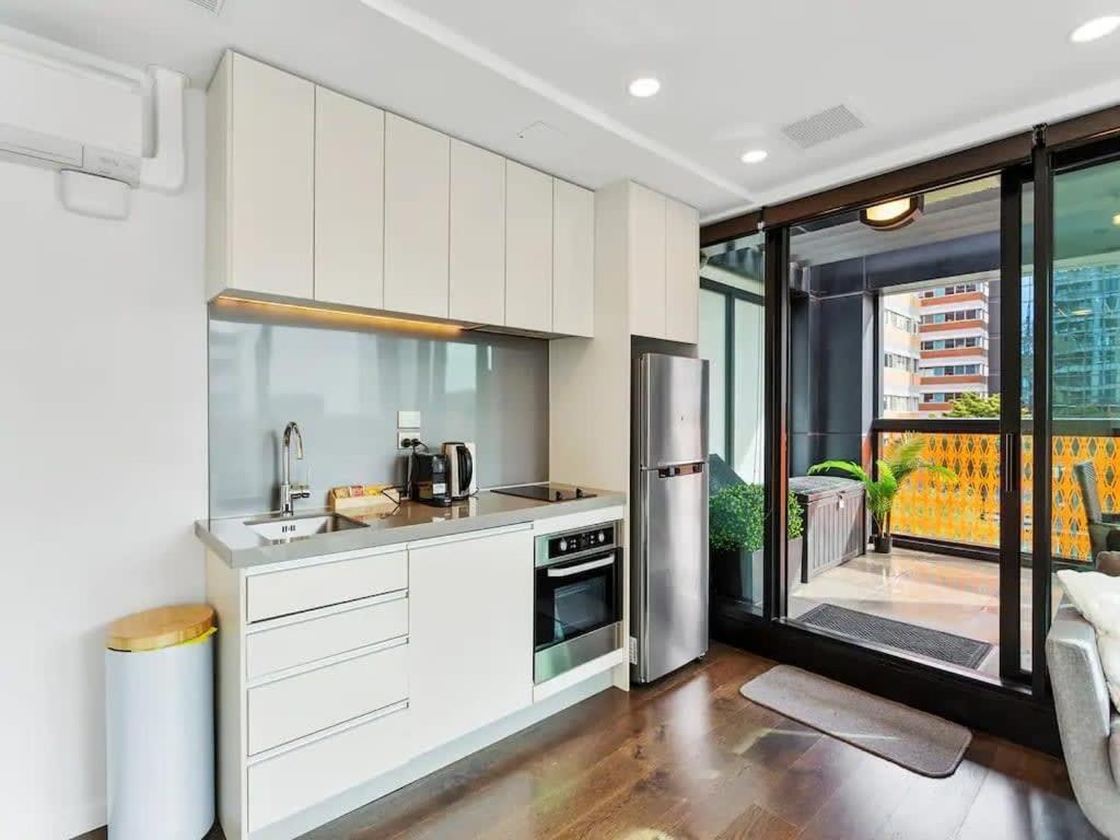 Two Bedroom Apartment - Large Balcony Central Auckland Luaran gambar