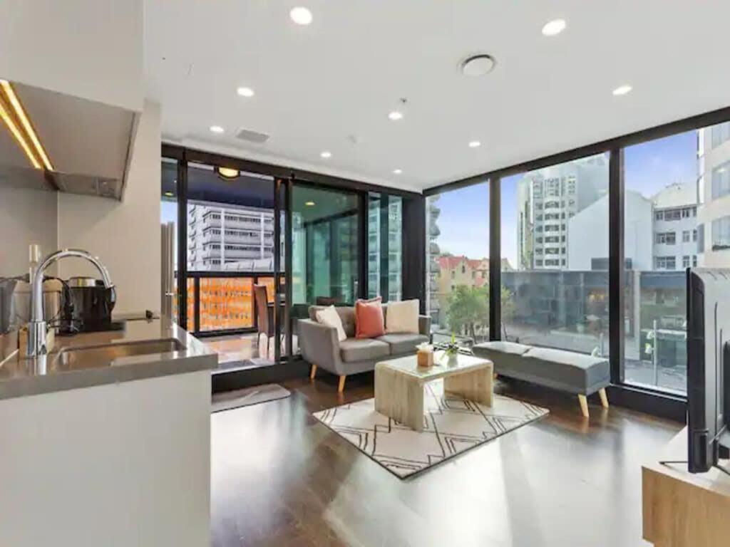 Two Bedroom Apartment - Large Balcony Central Auckland Luaran gambar
